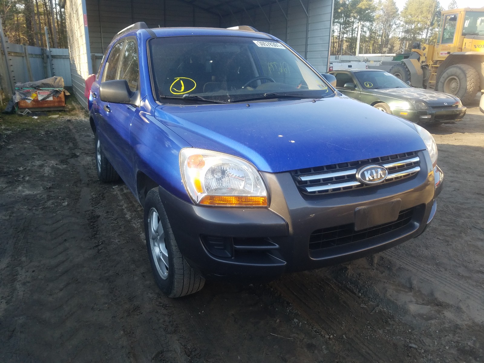 KIA SPORTAGE L 2007 kndjf724677443394