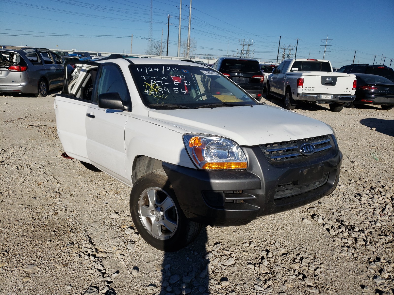 KIA SPORTAGE L 2008 kndjf724687540273