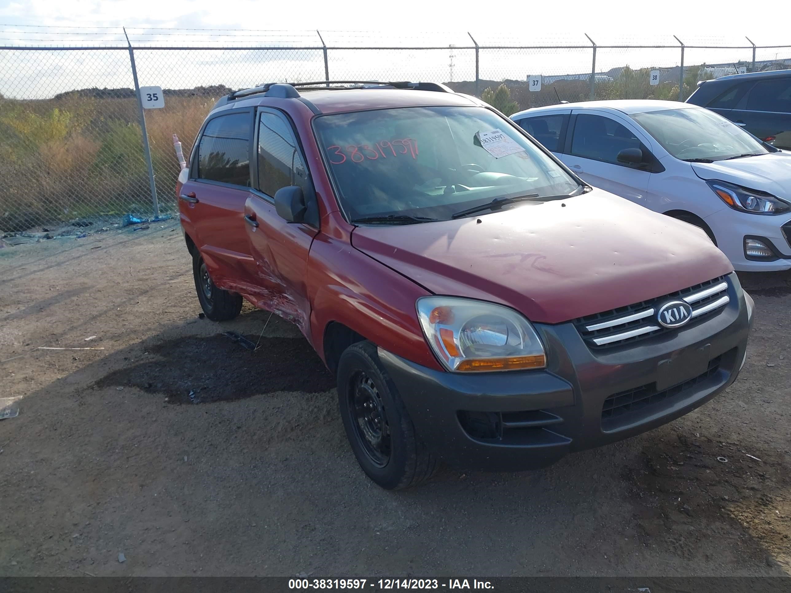 KIA SPORTAGE 2008 kndjf724787495103