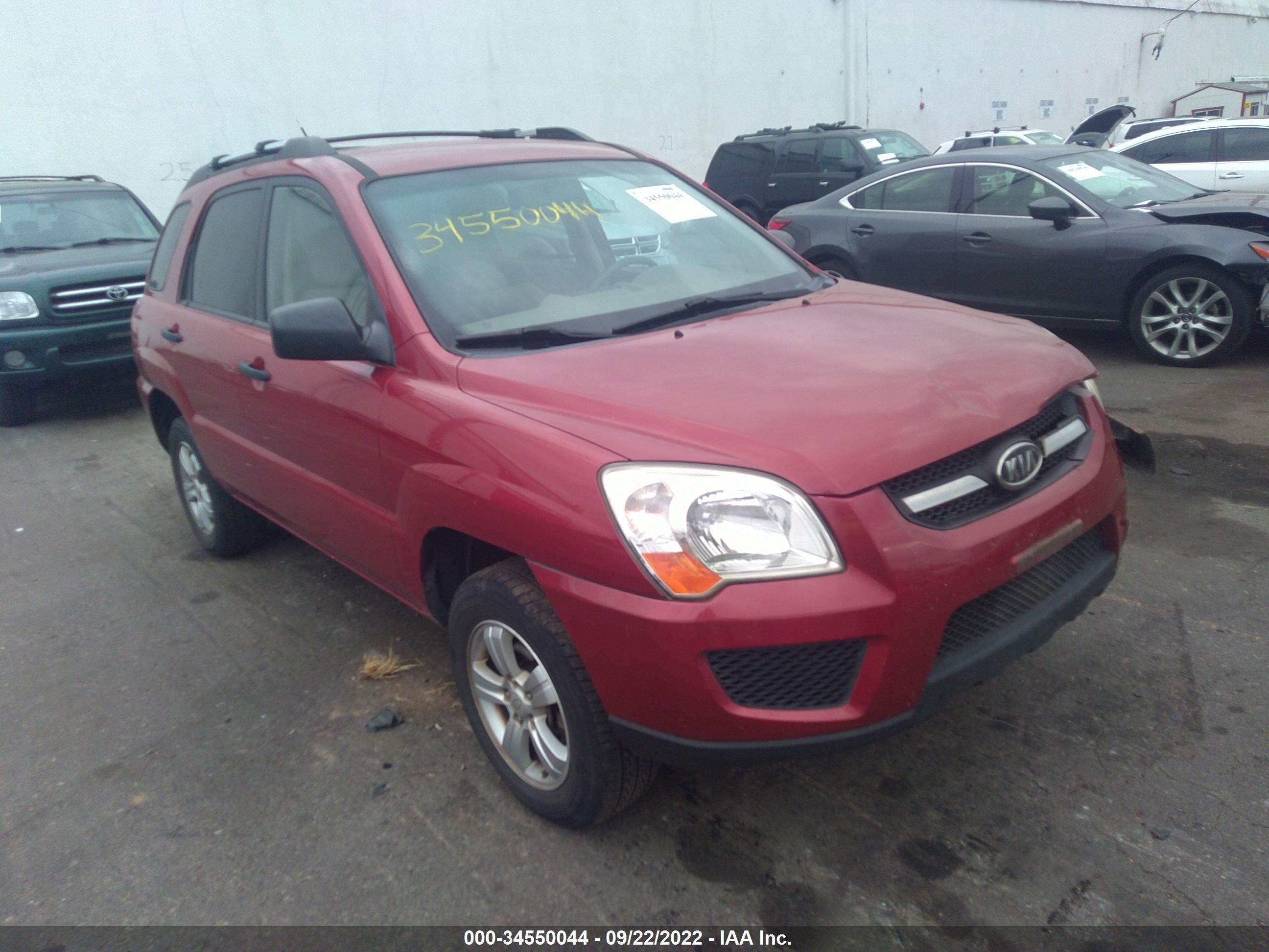 KIA SPORTAGE 2009 kndjf724797634972