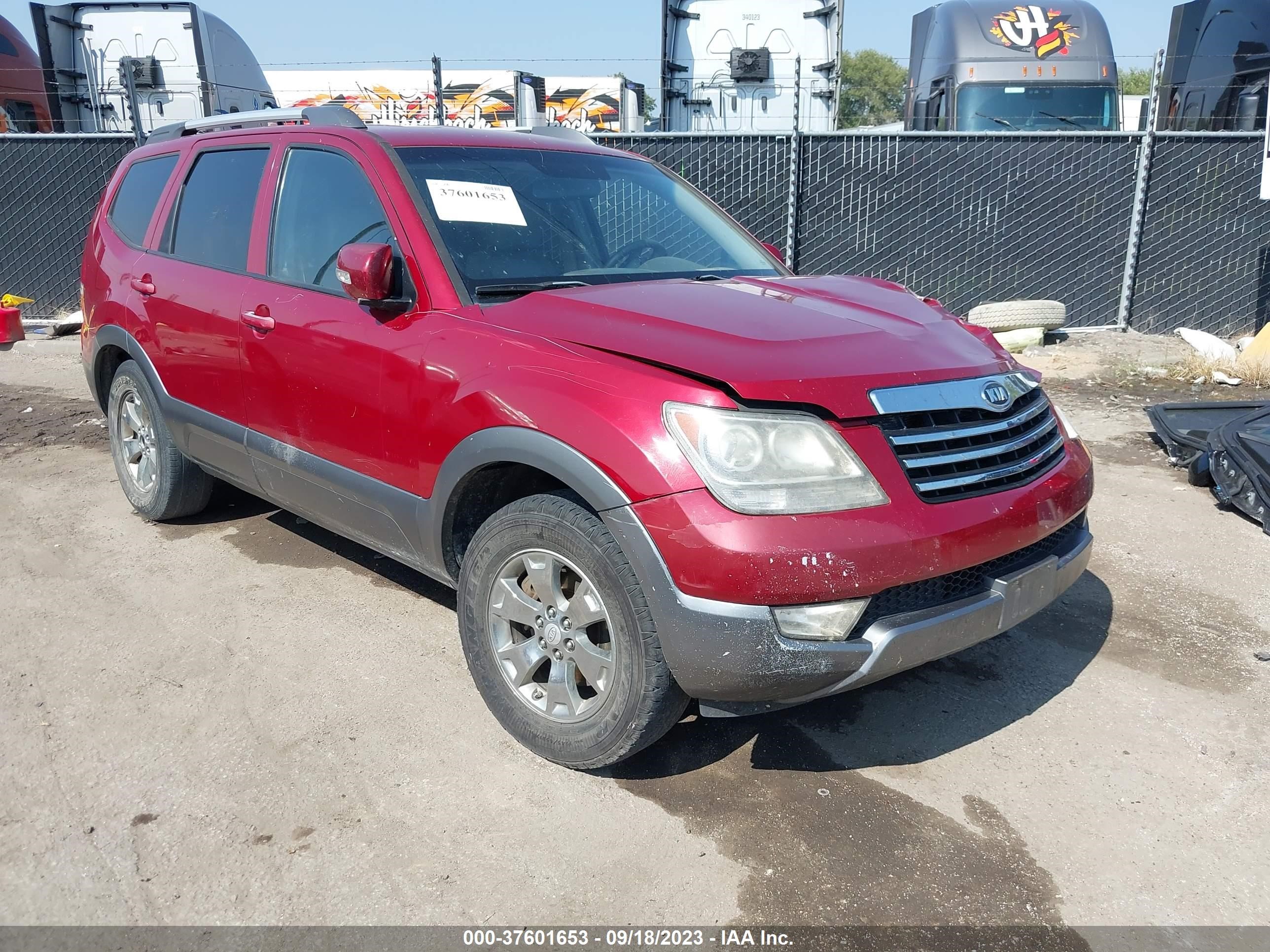 KIA MOHAVE (BORREGO) 2009 kndjh741095031709