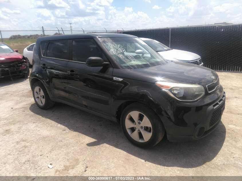 KIA SOUL 2016 kndjn2a20g7367998