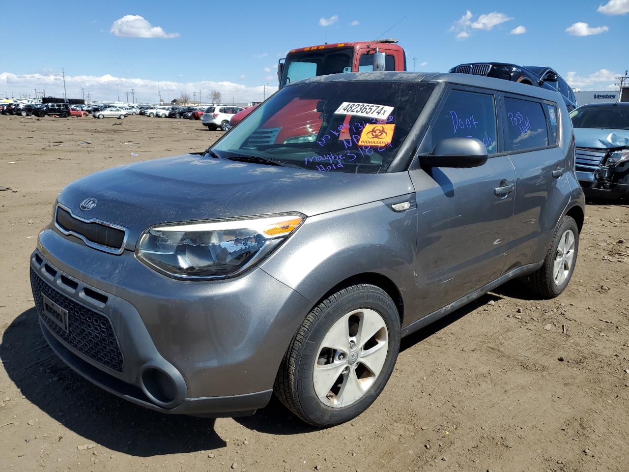 KIA SOUL 2014 kndjn2a21e7046176