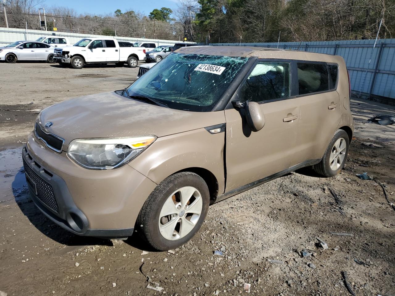 KIA SOUL 2014 kndjn2a21e7102441