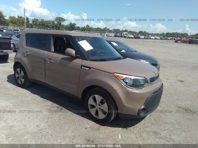 KIA SOUL 2016 kndjn2a21g7267392