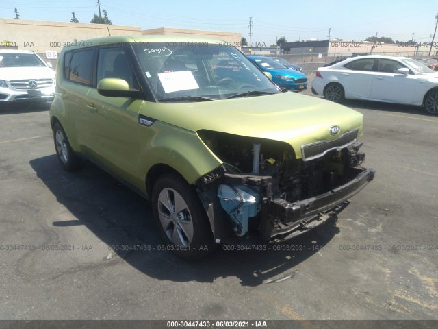 KIA SOUL 2016 kndjn2a21g7858385