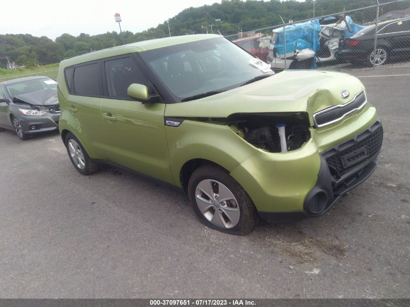 KIA SOUL 2016 kndjn2a22g7823855