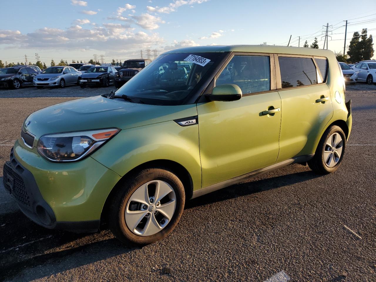 KIA SOUL 2016 kndjn2a24g7858610