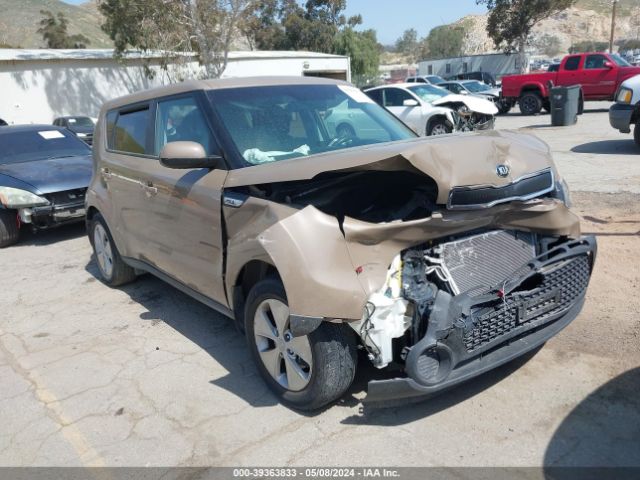 KIA SOUL 2016 kndjn2a25g7287970