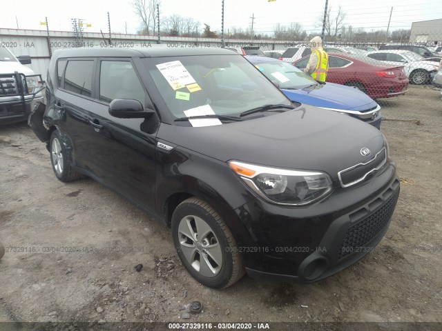 KIA SOUL 2016 kndjn2a25g7325438