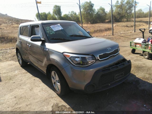 KIA SOUL 2016 kndjn2a25g7334673