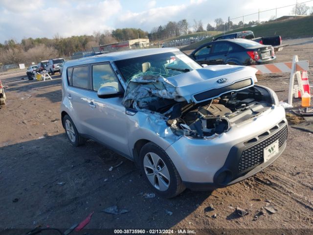 KIA SOUL 2016 kndjn2a25g7830606