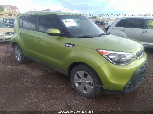 KIA SOUL 2016 kndjn2a25g7830833