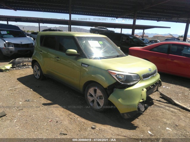 KIA SOUL 2016 kndjn2a25g7844747