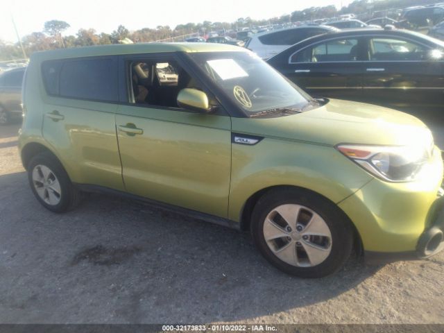 KIA SOUL 2016 kndjn2a25g7854467