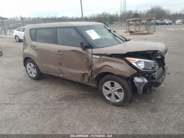 KIA SOUL 2016 kndjn2a26g7264777