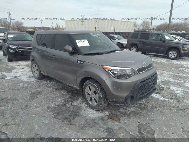 KIA SOUL 2016 kndjn2a26g7409607