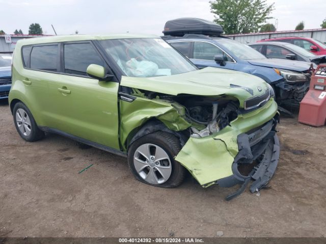 KIA SOUL 2016 kndjn2a26g7872282