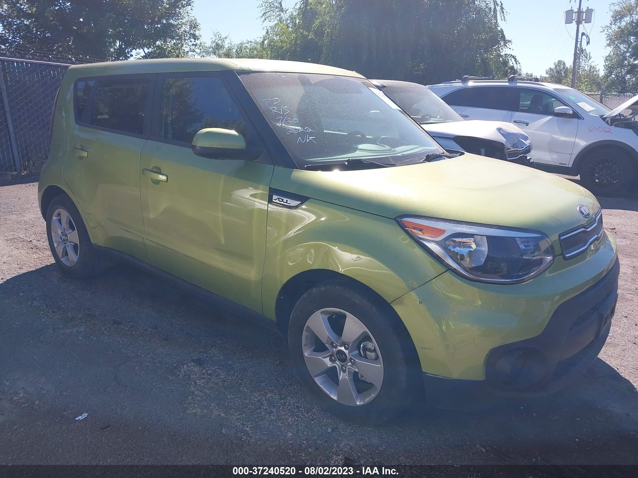 KIA SOUL 2019 kndjn2a26k7921697