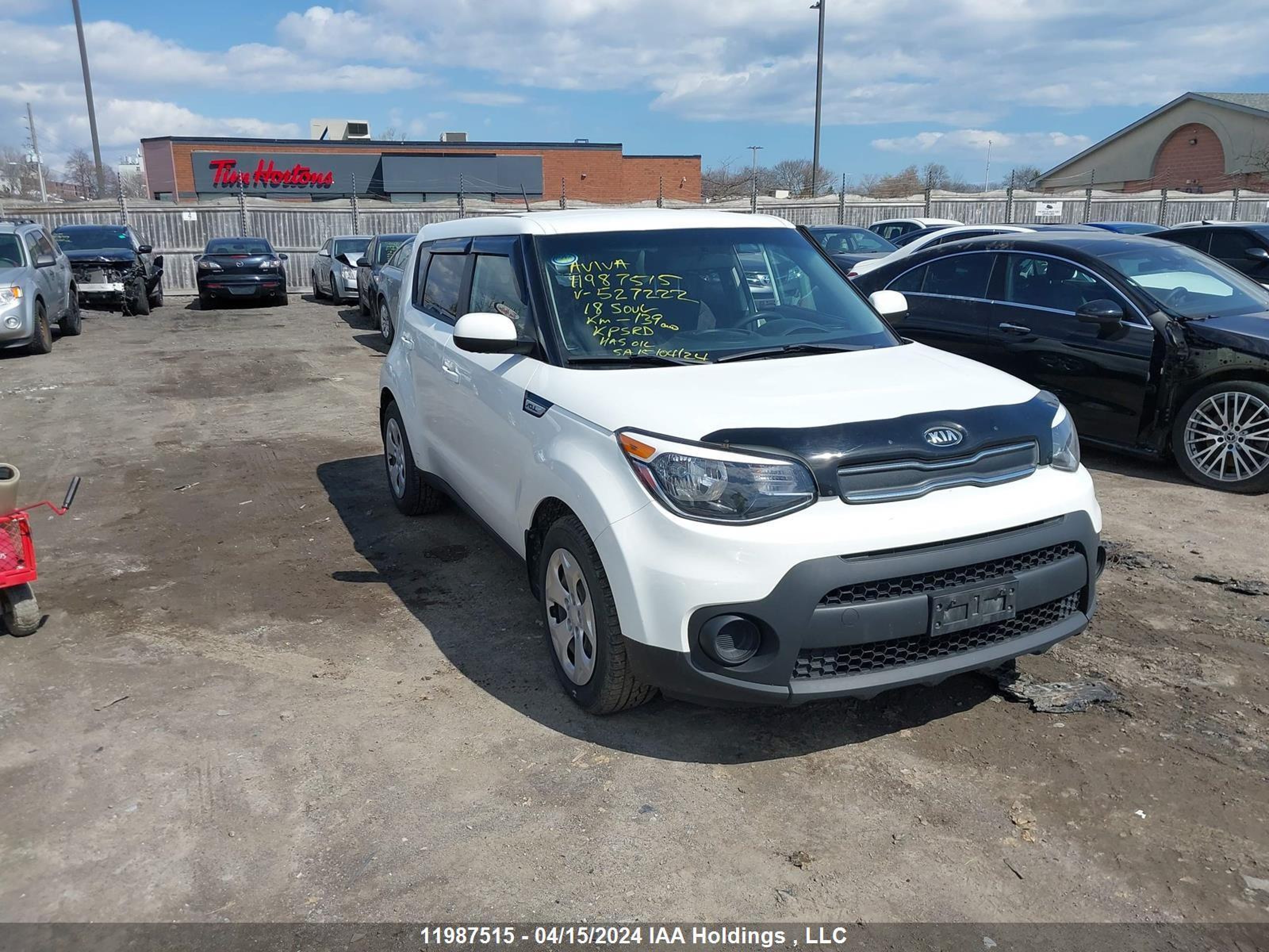 KIA SOUL 2018 kndjn2a27j7527222