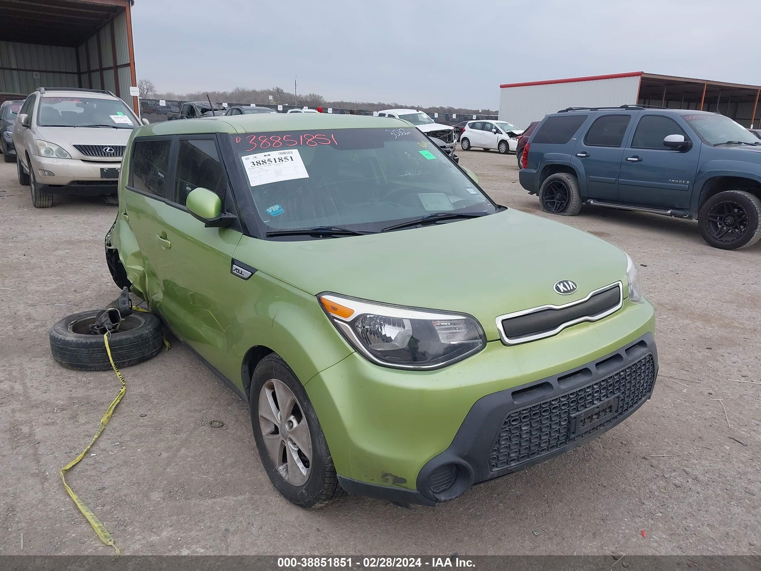 KIA SOUL 2016 kndjn2a28g7850249