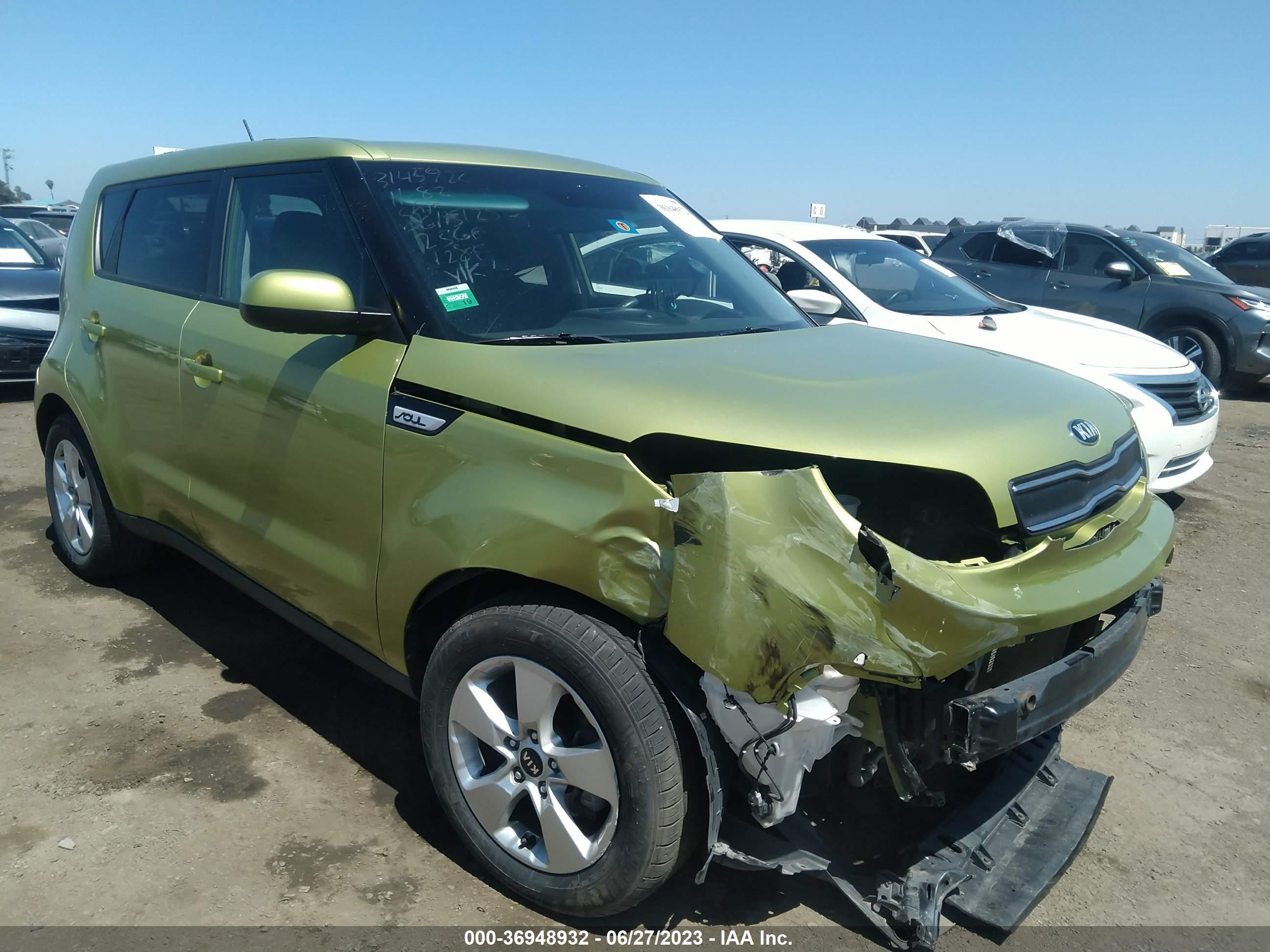 KIA SOUL 2017 kndjn2a28h7884922