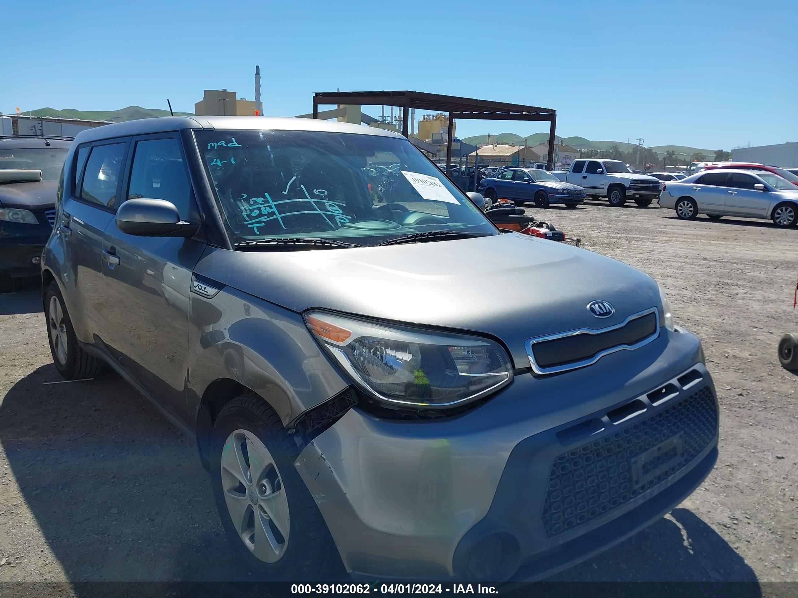 KIA SOUL 2016 kndjn2a2xg7255502