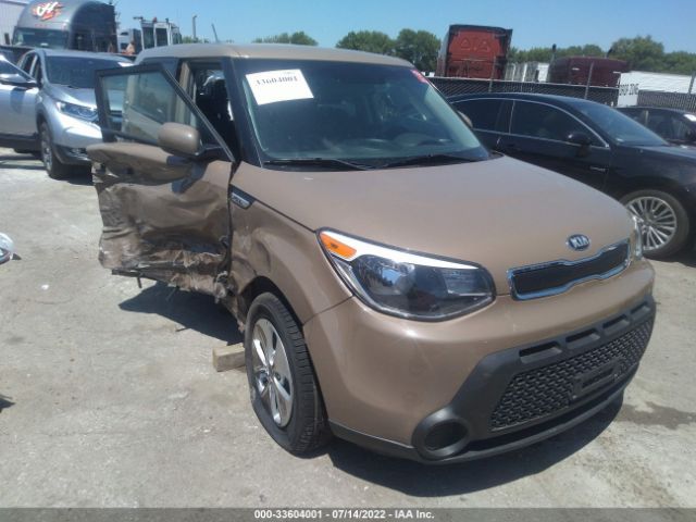 KIA SOUL 2016 kndjn2a2xg7283638