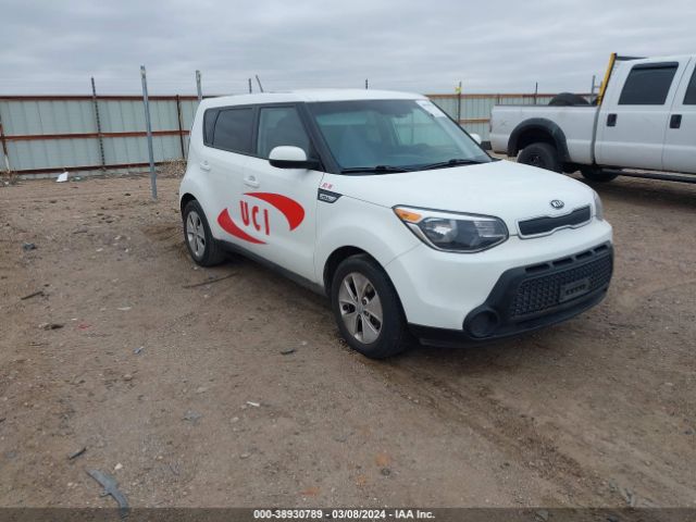 KIA SOUL 2016 kndjn2a2xg7828527