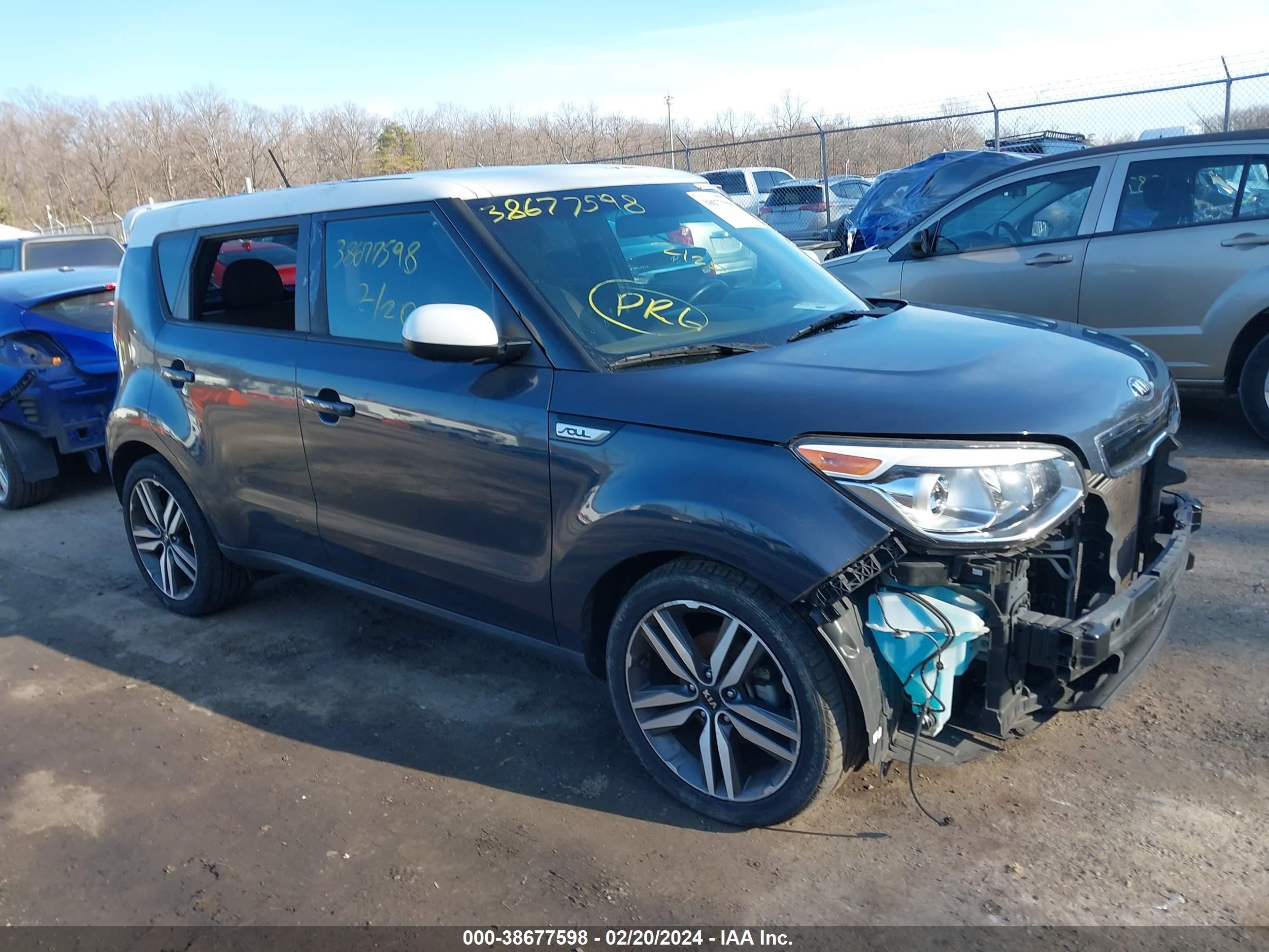 KIA SOUL 2016 kndjp3a50g7272853