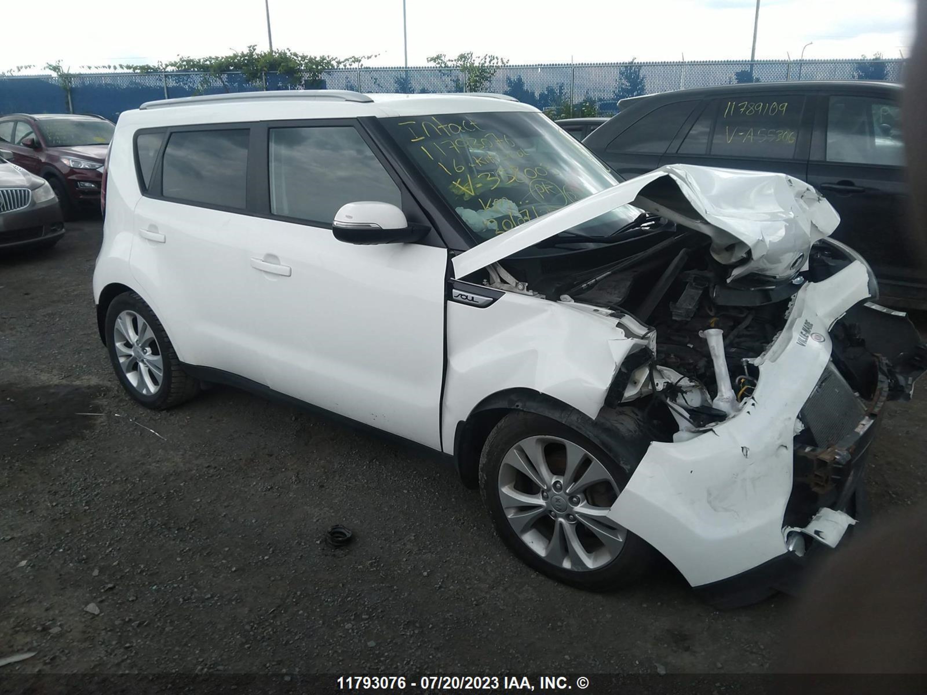 KIA SOUL 2016 kndjp3a50g7358003