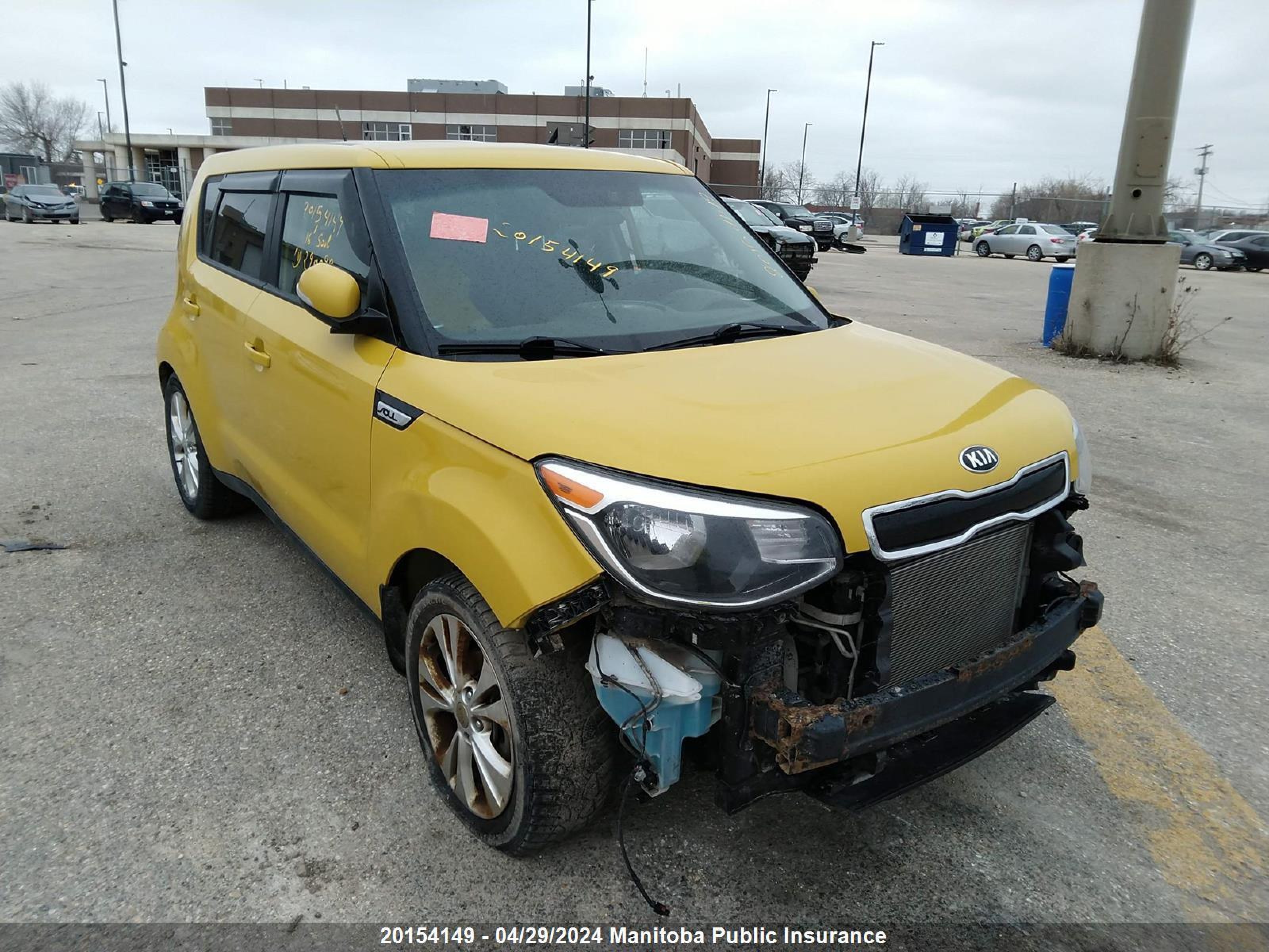 KIA SOUL 2016 kndjp3a53g7290098