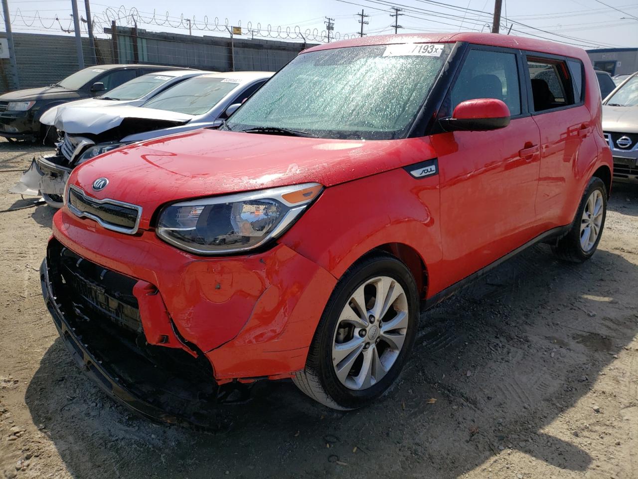 KIA SOUL 2016 kndjp3a53g7861511