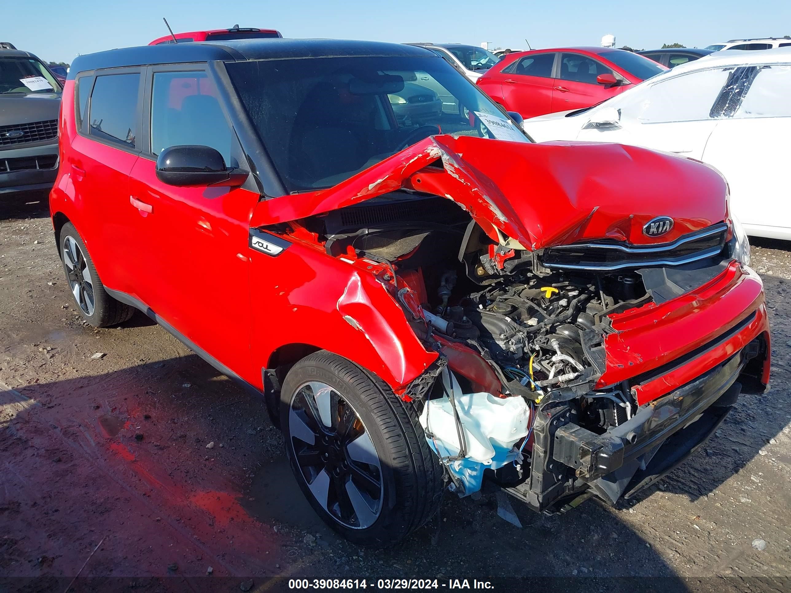 KIA SOUL 2017 kndjp3a54h7460793