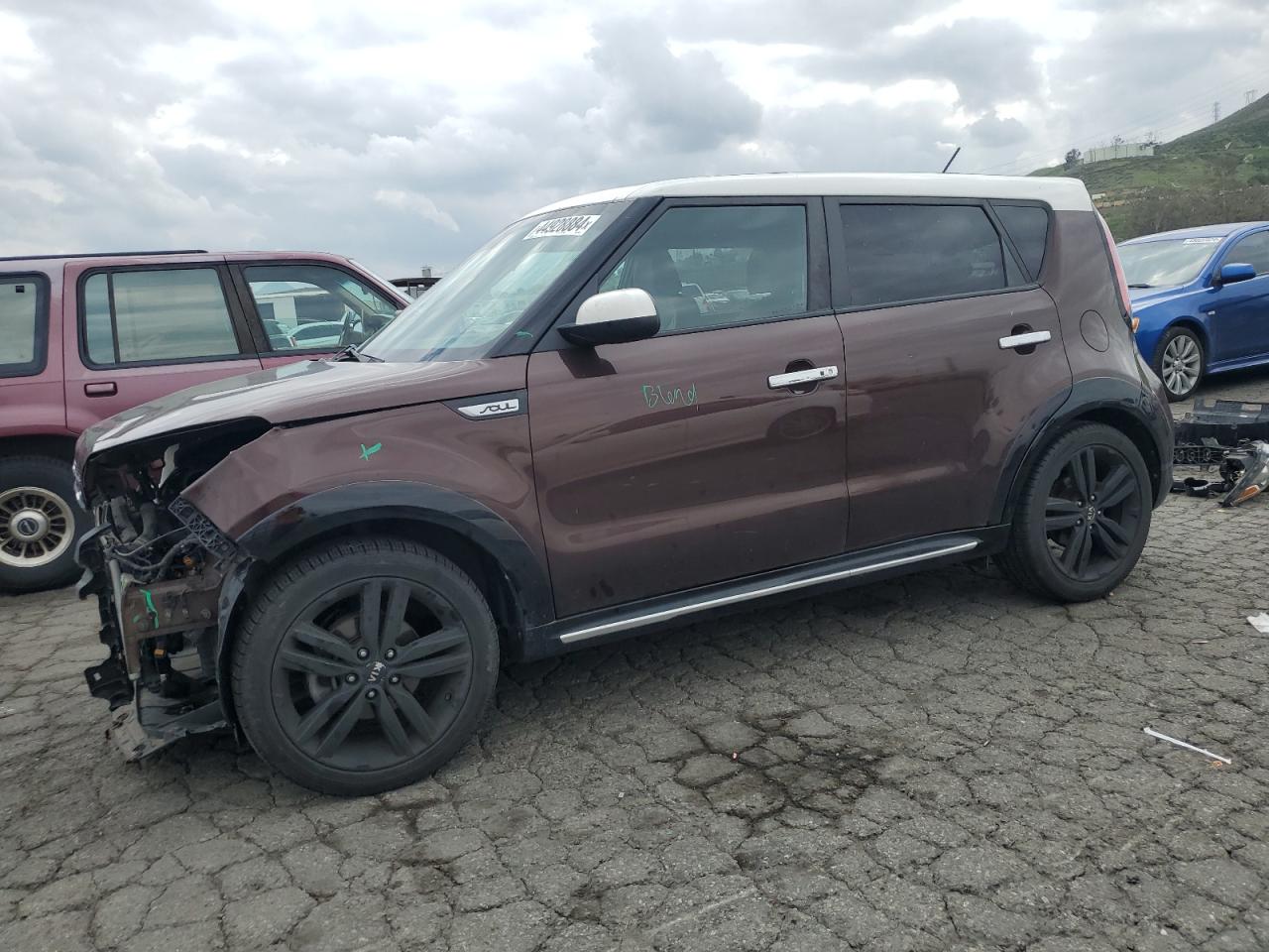 KIA SOUL 2017 kndjp3a54h7470868