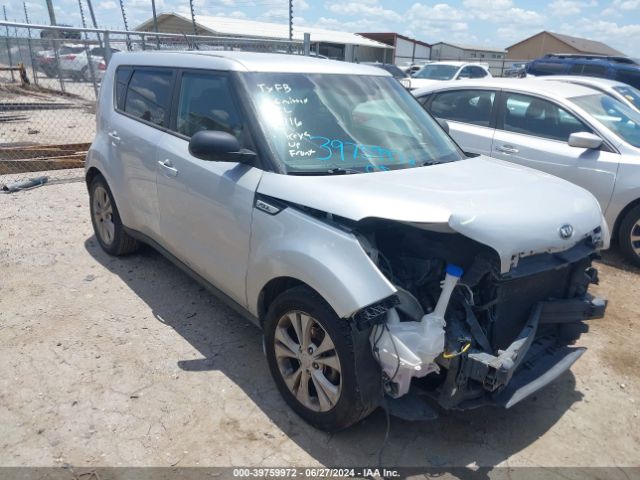 KIA SOUL 2016 kndjp3a55g7837260