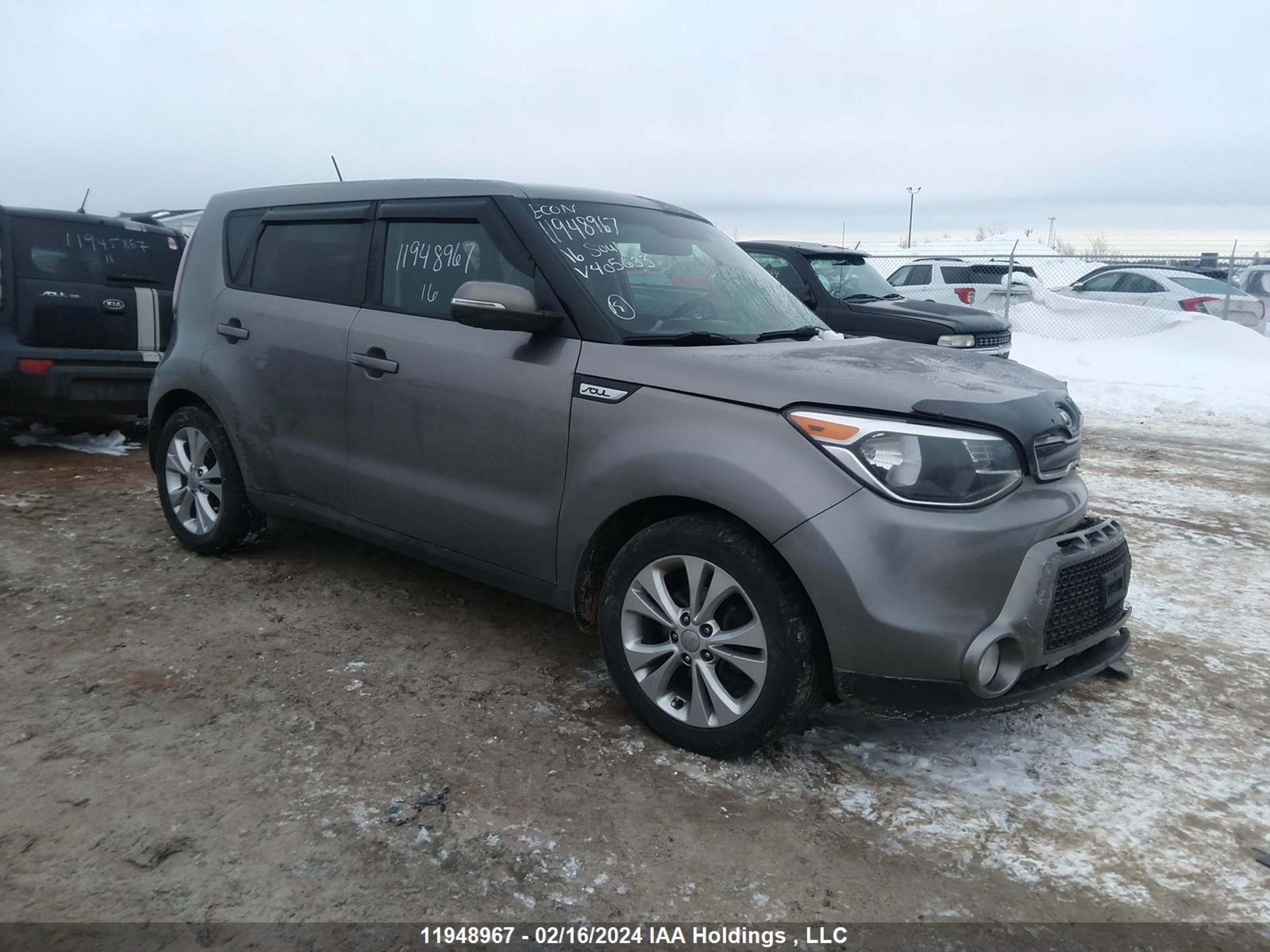 KIA SOUL 2016 kndjp3a56g7405633