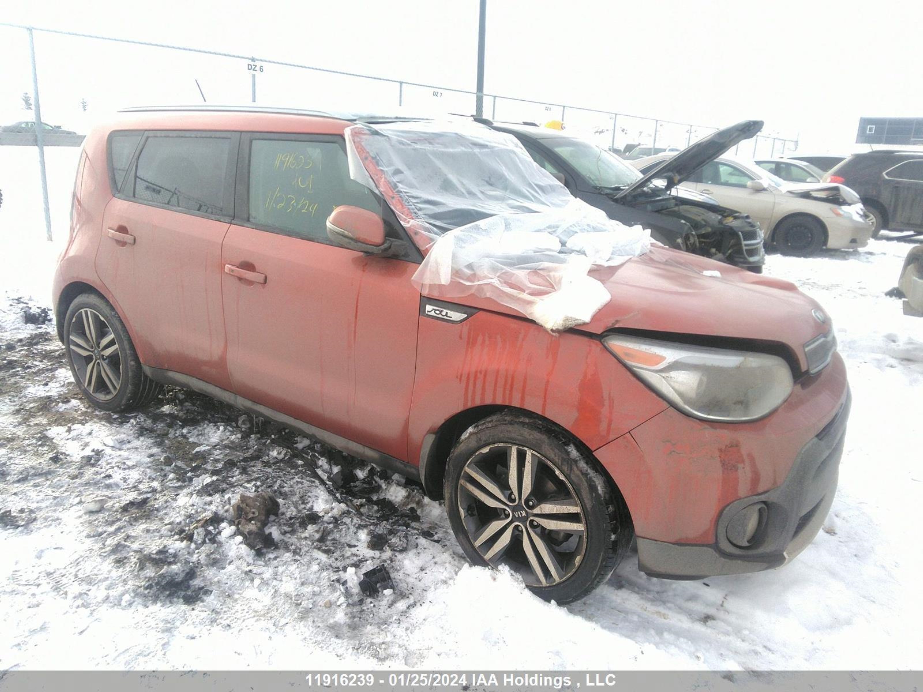 KIA SOUL 2017 kndjp3a56h7413815