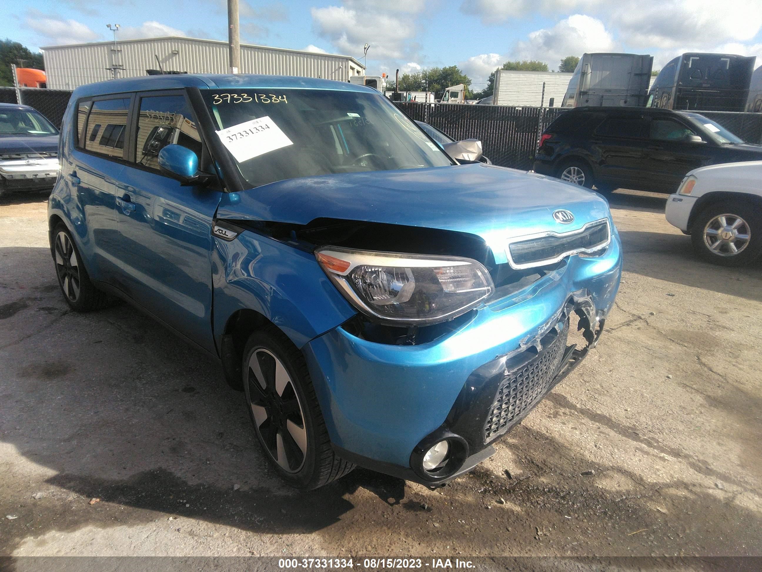 KIA SOUL 2016 kndjp3a57g7297992