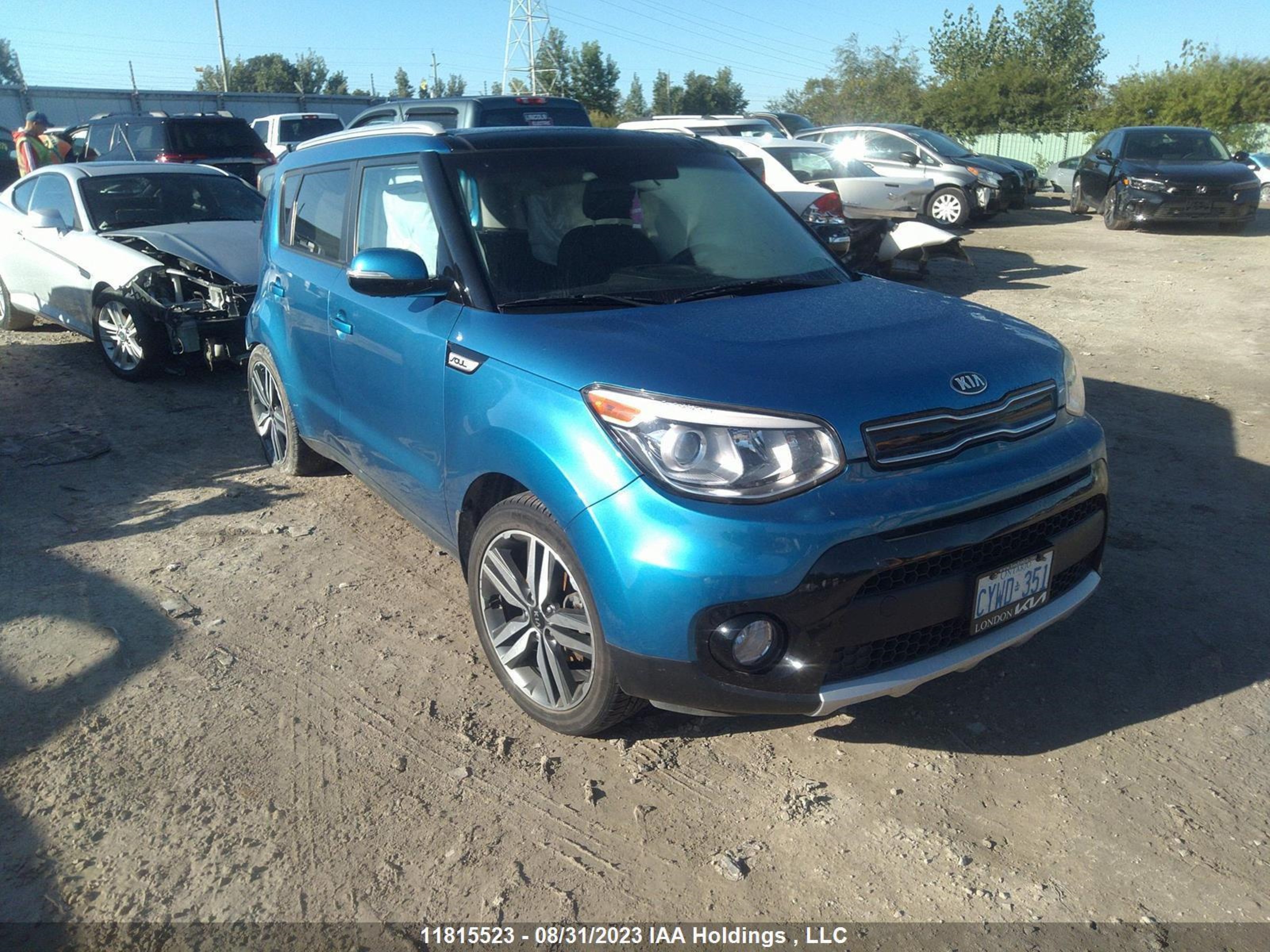 KIA SOUL 2018 kndjp3a57j7527912