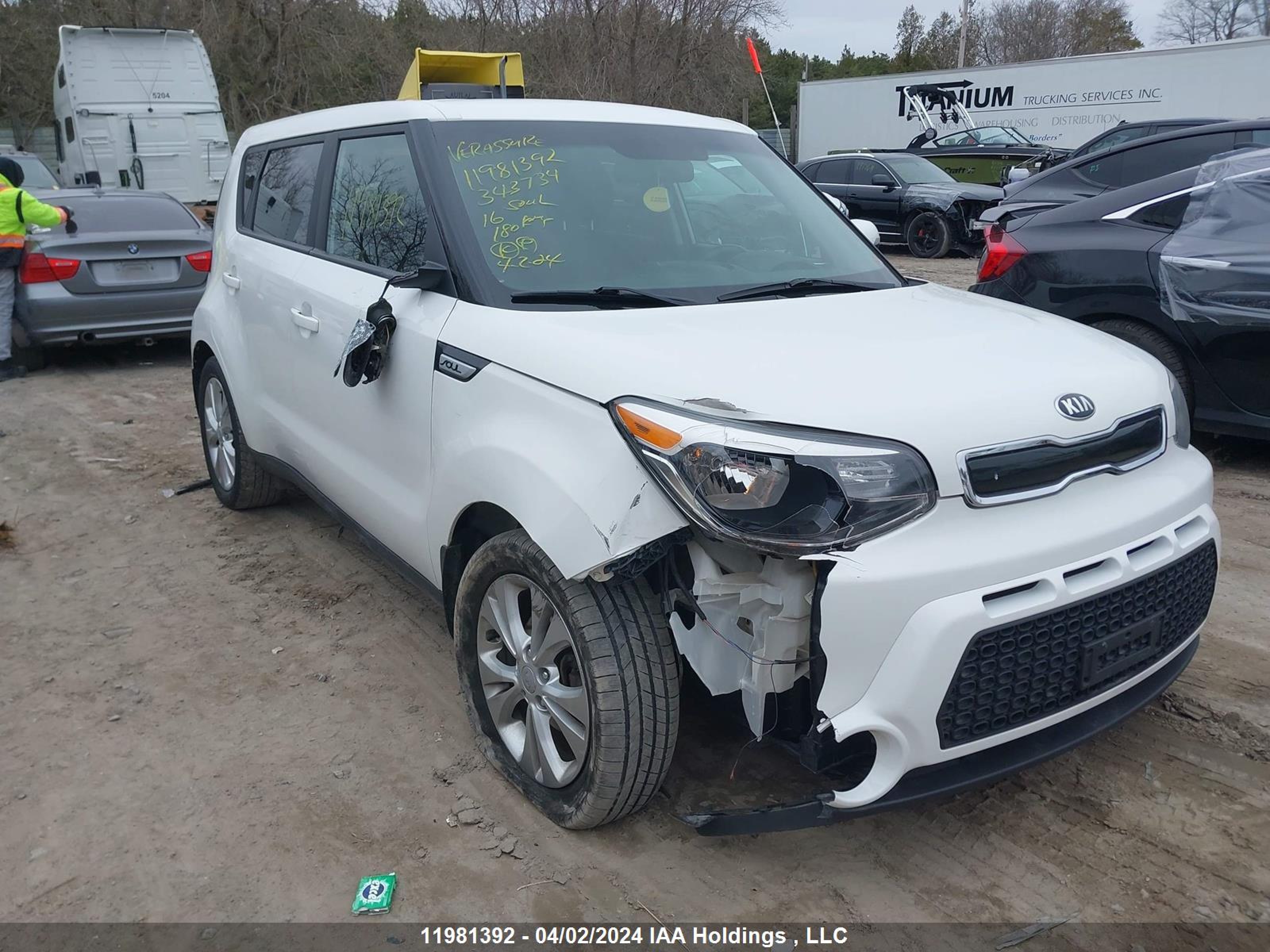 KIA SOUL 2016 kndjp3a58g7343734