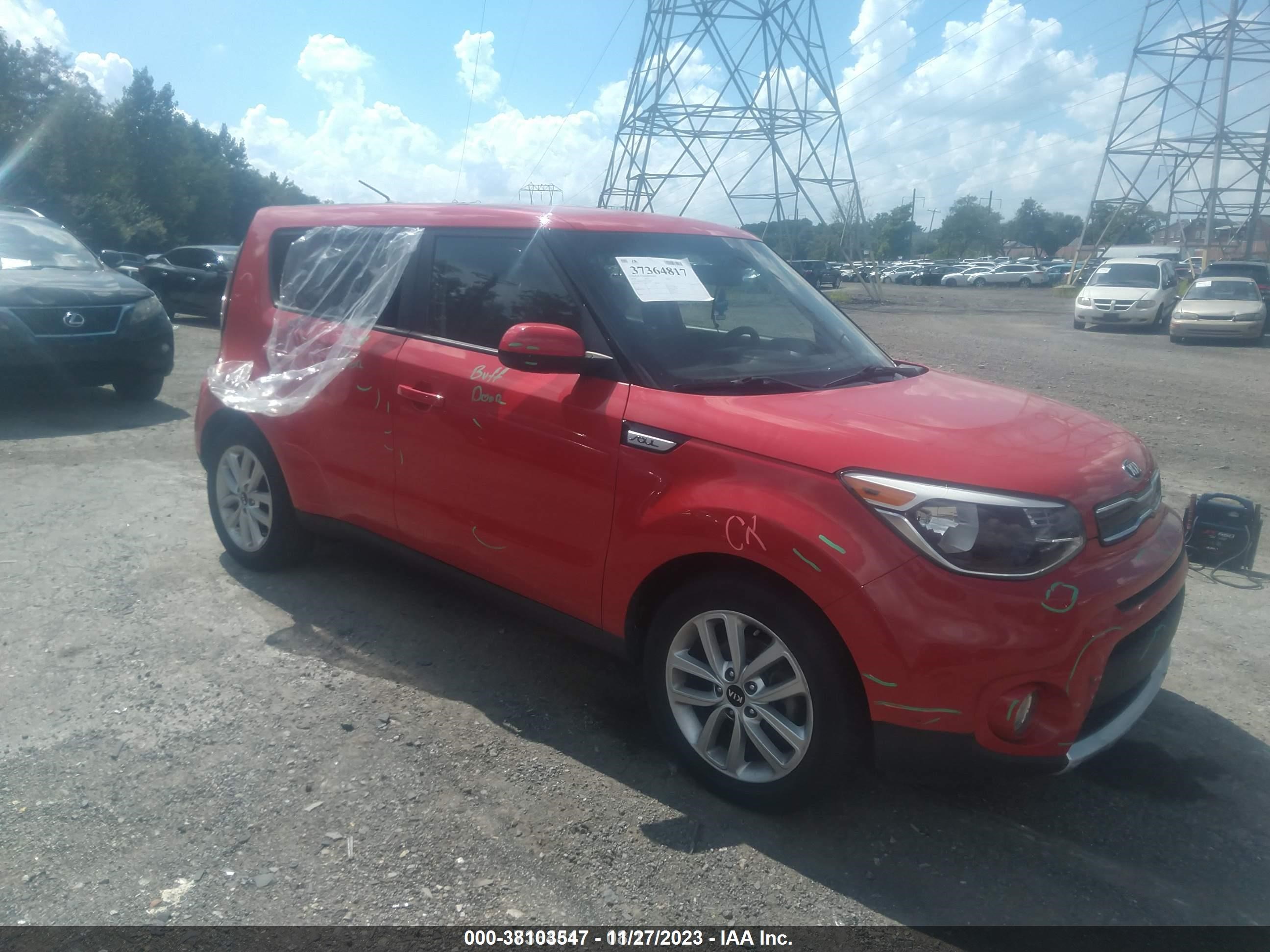 KIA SOUL 2018 kndjp3a58j7509810