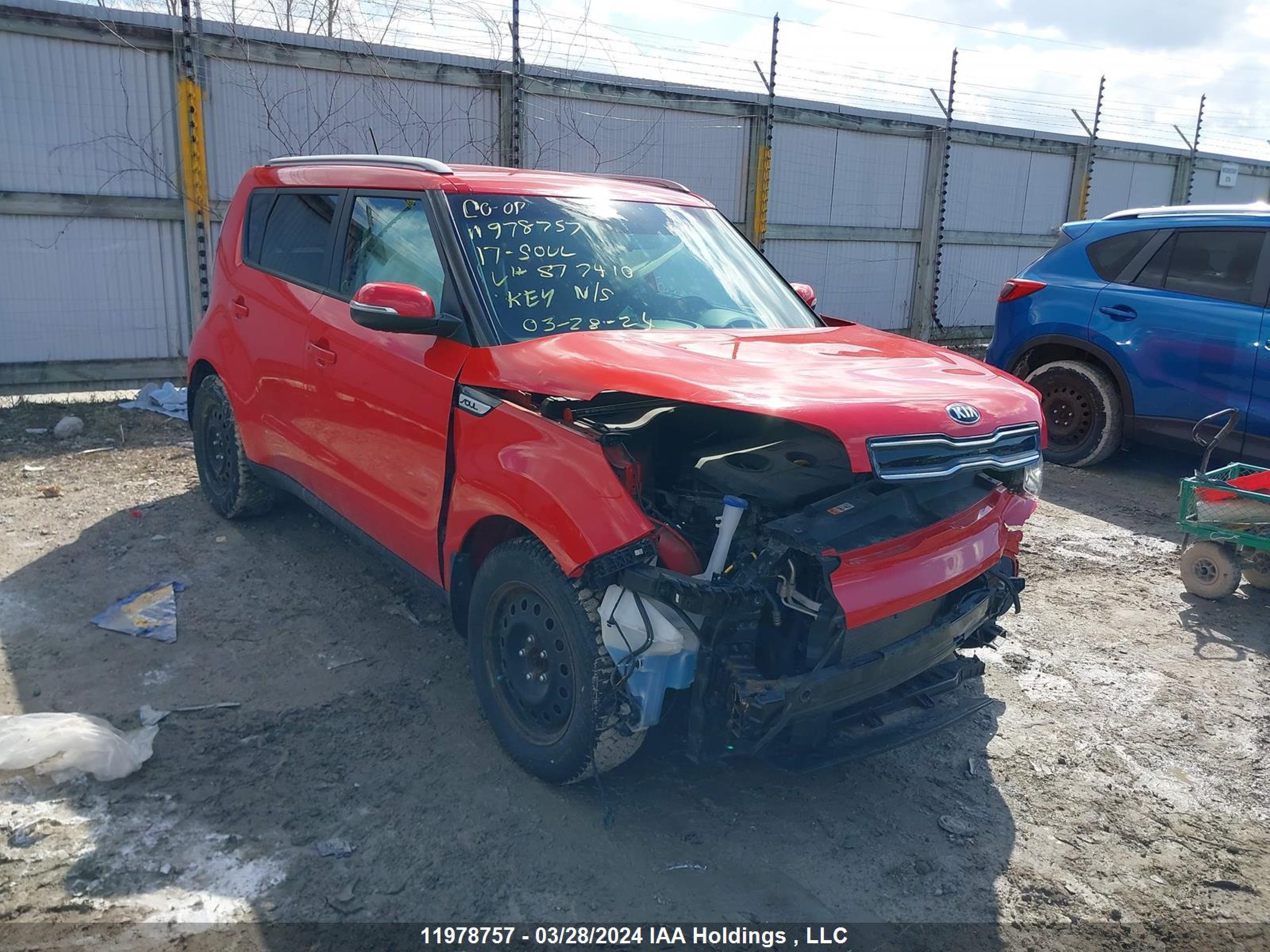 KIA SOUL 2017 kndjp3a59h7877410