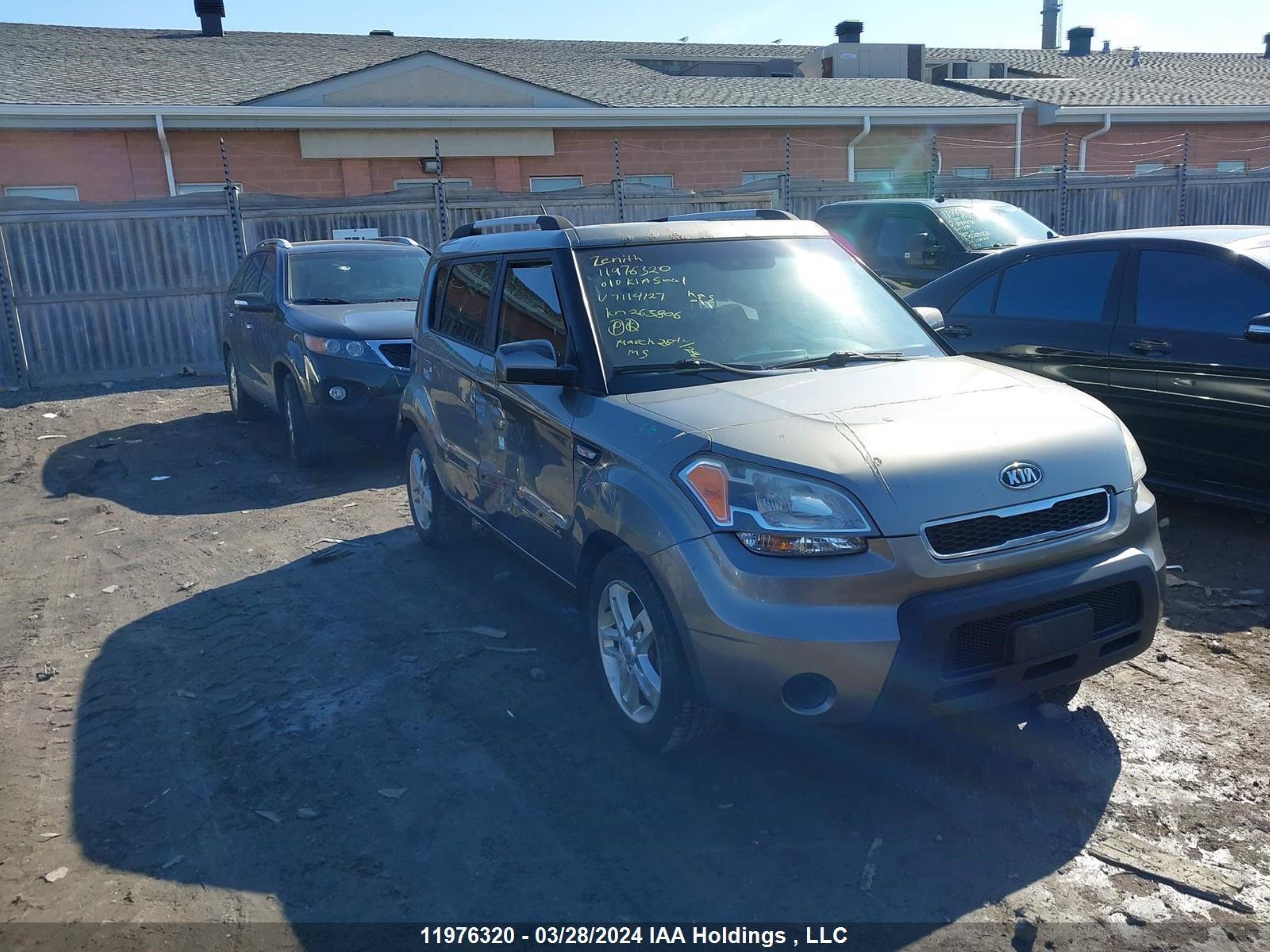 KIA SOUL 2010 kndjt2a20a7114127