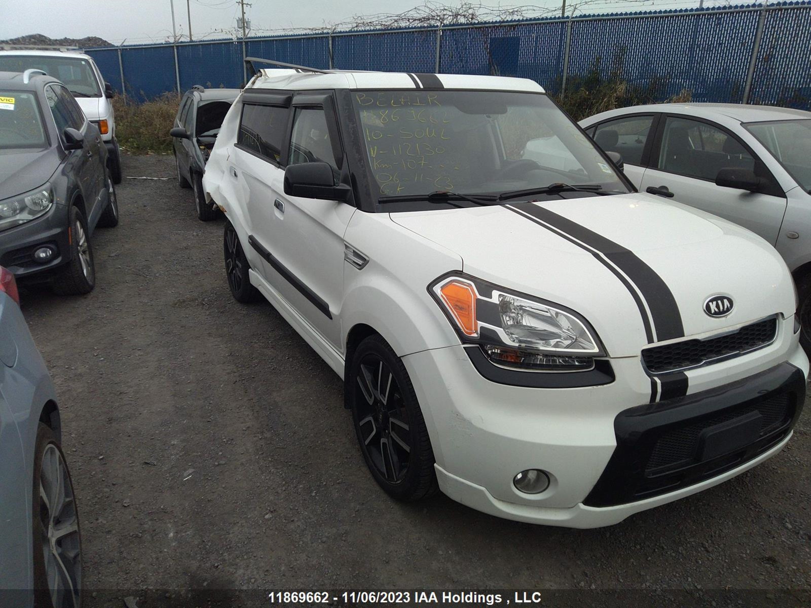 KIA SOUL 2010 kndjt2a21a7112130