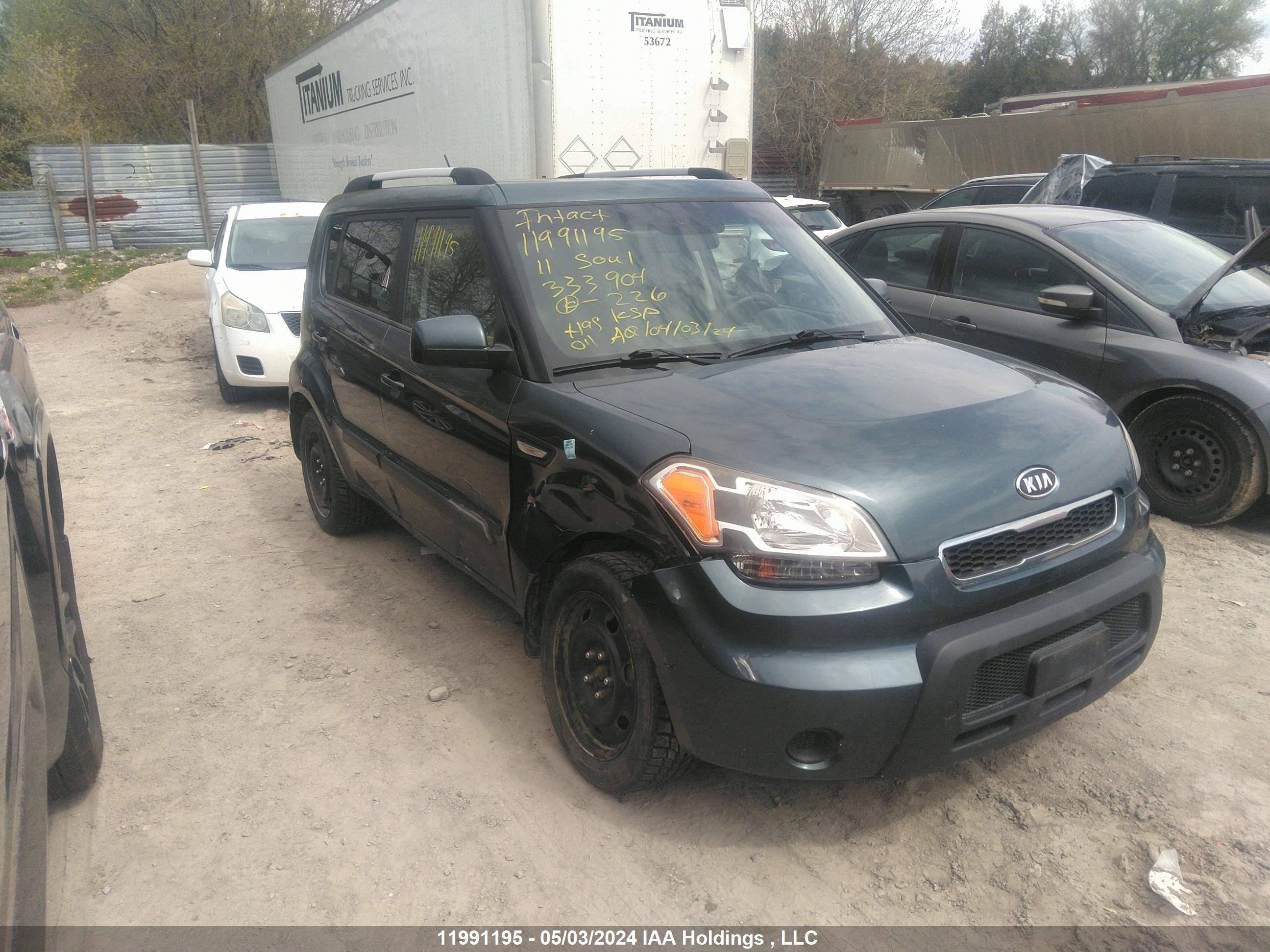 KIA SOUL 2011 kndjt2a26b7333904