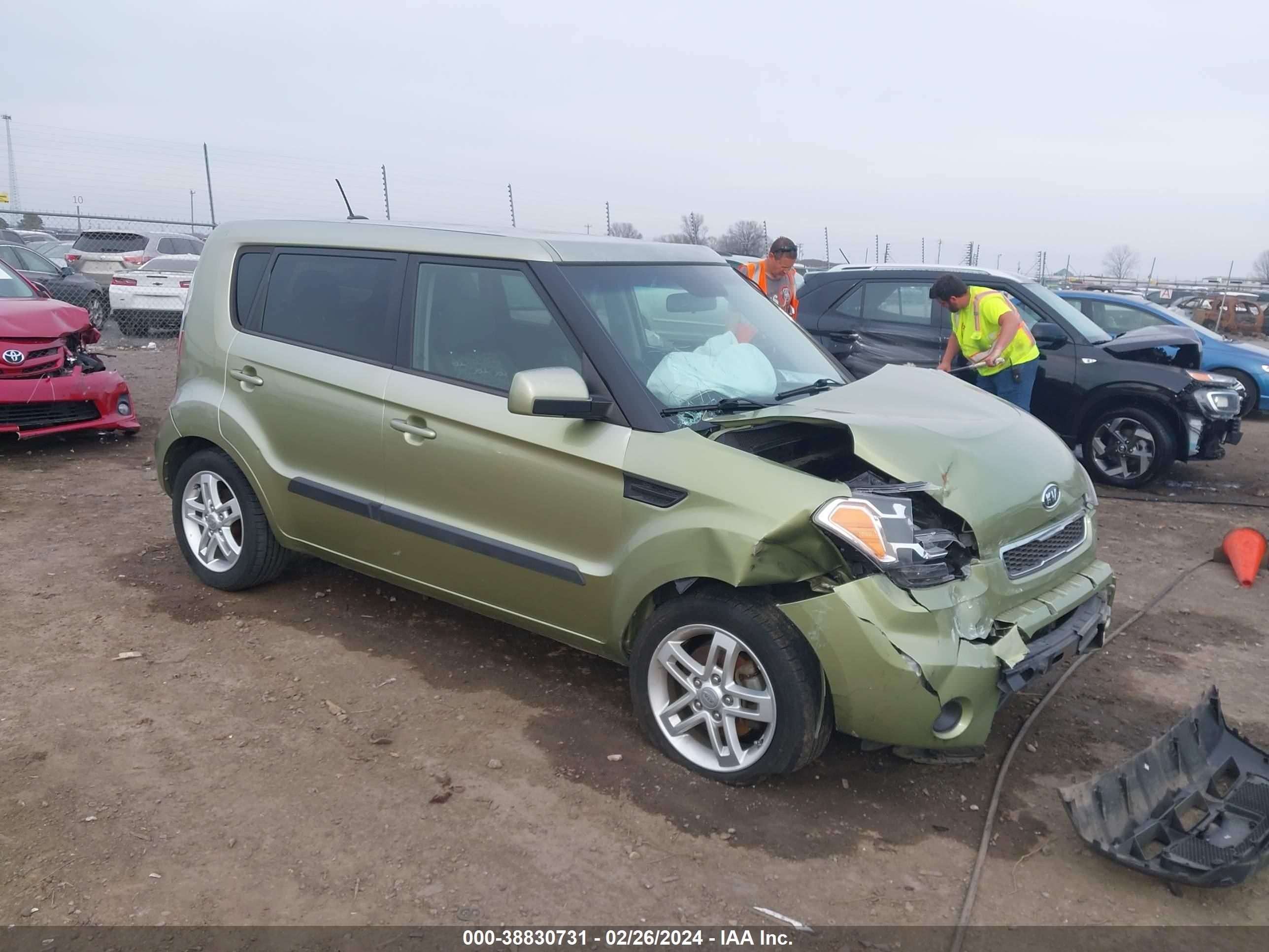 KIA SOUL 2011 kndjt2a2xb7338622