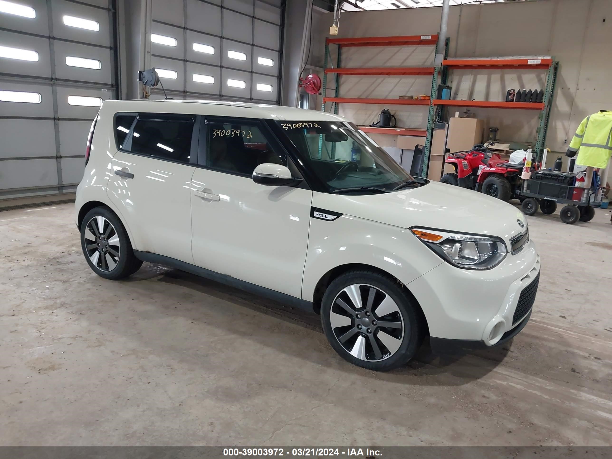 KIA SOUL 2016 kndjx3a50g7287997