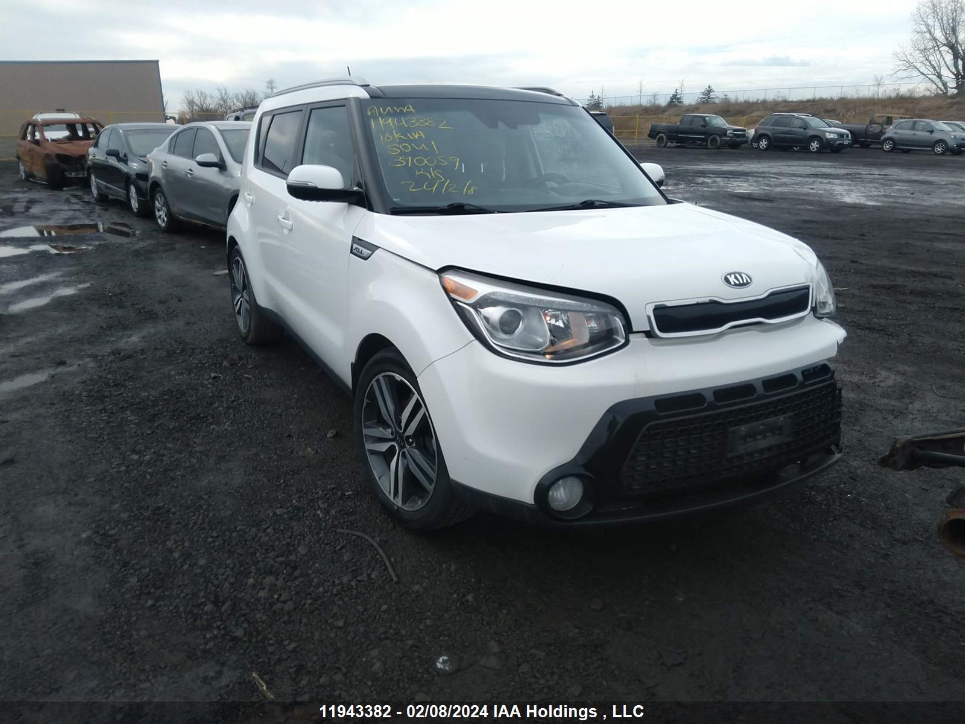 KIA SOUL 2016 kndjx3a50g7390059