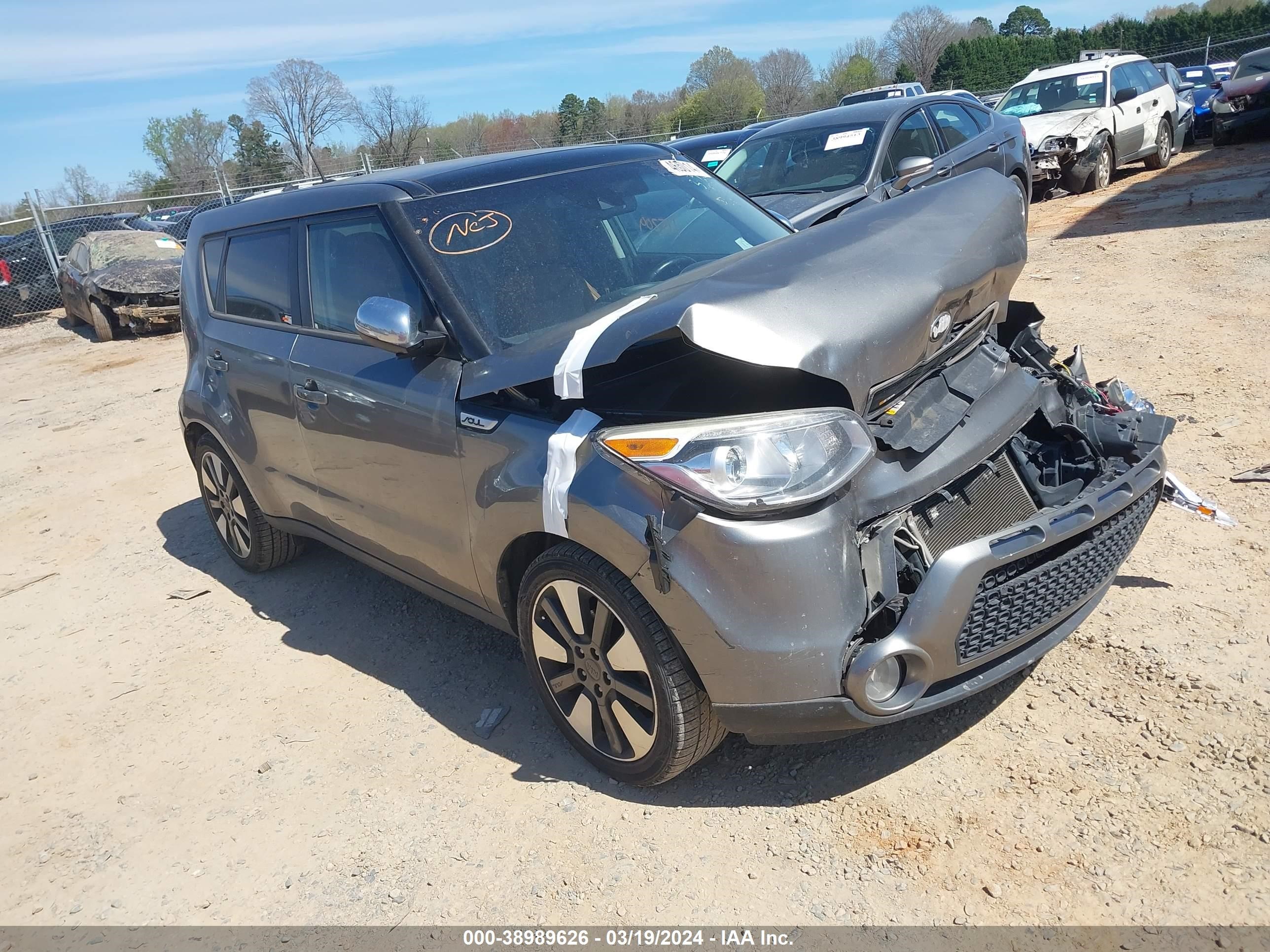 KIA SOUL 2016 kndjx3a52g7257965